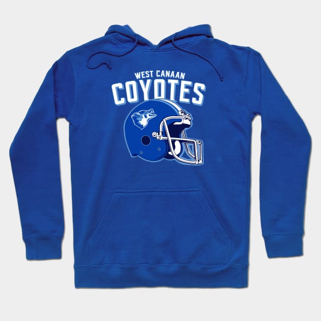 West Canaan Coyotes varsity blues Hoodie by FLMan